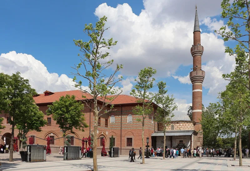 Hacı Bayram mečetė Ankaroje – XV a. šventovė ir türbe