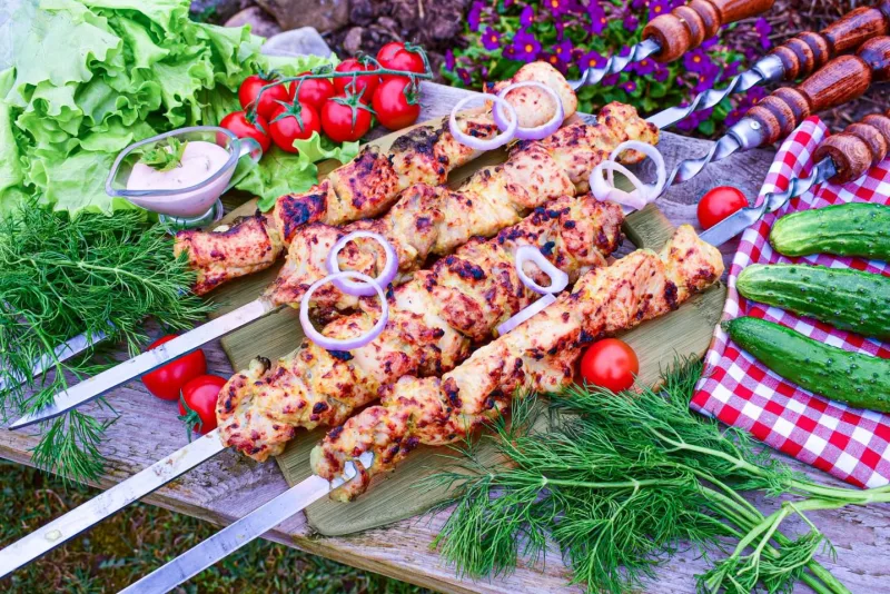 Vištienos kebabas (krūtinėlė)