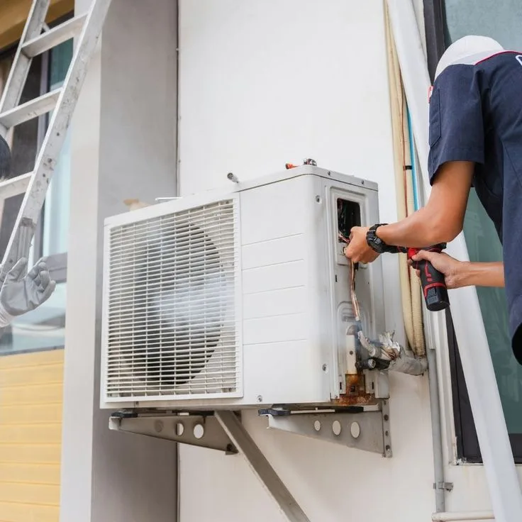 Installation of drainage systems and repair of air conditioner leaks