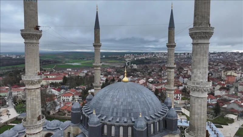 Die Minarette von Selimiye wurden mahalisiert