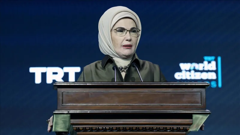 Emine Erdoğan: Der Schmerz von Gaza verschwindet im 