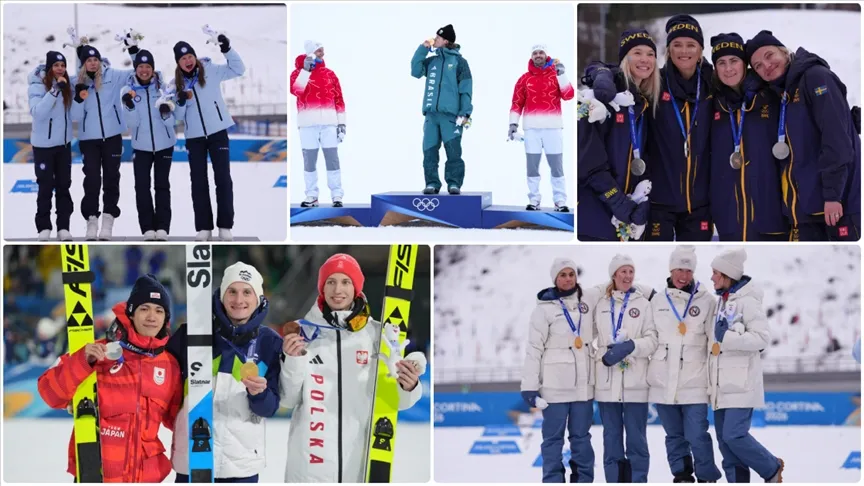 2026 m. Milano-Kortinos žiemos olimpinių žaidynių prizininkai