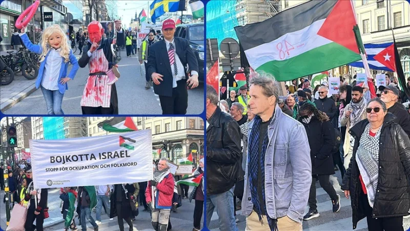 V Švédsku sa konali protesty proti izraelským útokom na Pásmo Gazy a Libanon
