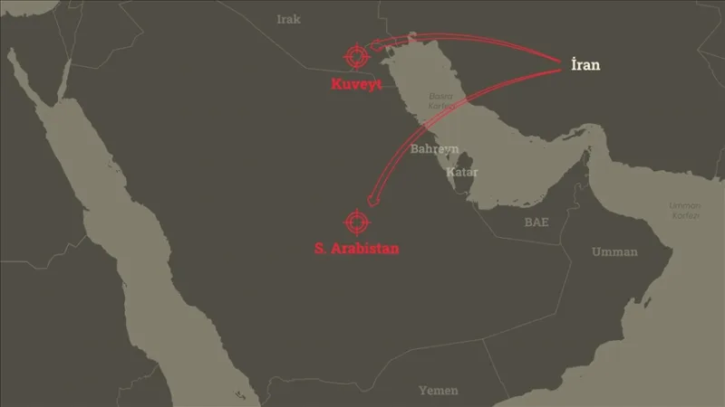 Íránská média: Mapa strategické infrastruktury Saúdské Arábie a Kuvajtu leží na stole íránské armády