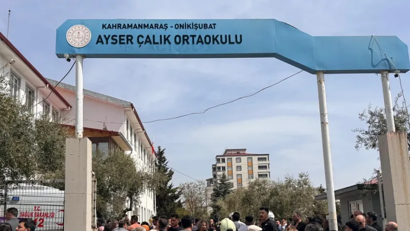 Le père d'İsa Aras Mersinli, auteur d'une fusillade dans une école de Kahramanmaraş, a été placé en détention