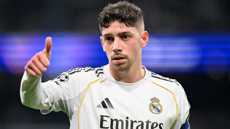 Valverde, der sich bei Real Madrid eine Kopfverletzung zugezogen hat, wird zwei Wochen lang nicht spielen können
